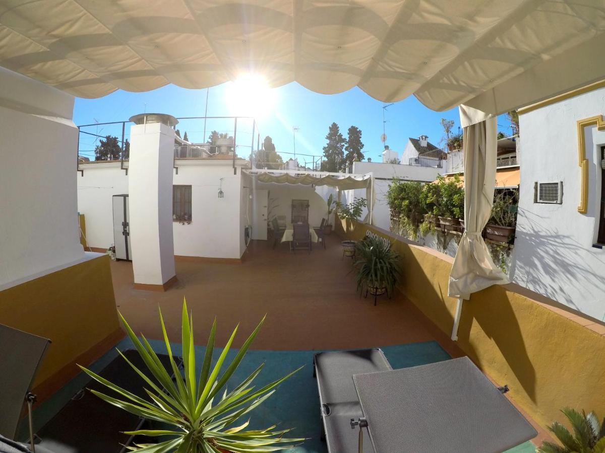 Duplex Acogedor Con Gran Terraza En Pleno Centro De Sevilla! Eksteriør bilde