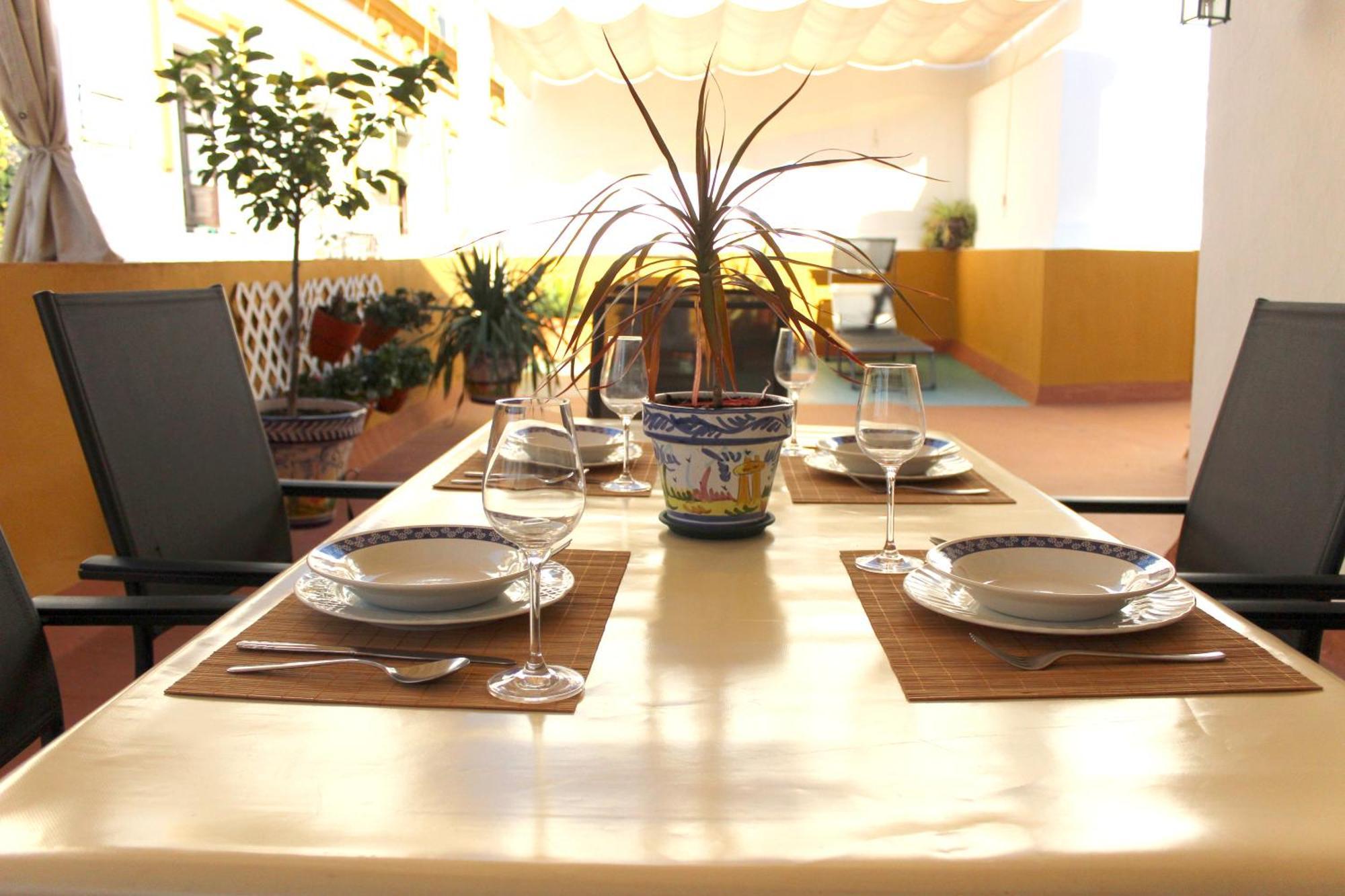 Duplex Acogedor Con Gran Terraza En Pleno Centro De Sevilla! Eksteriør bilde